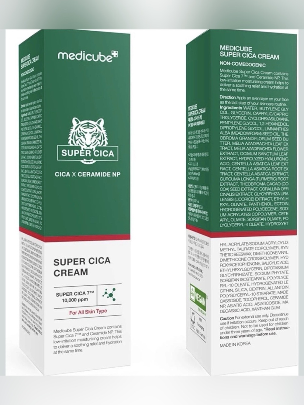 Medicube Super Cica Cream 50ml 10,000ppm—NIB—forAll Skin Type Exp:07/28